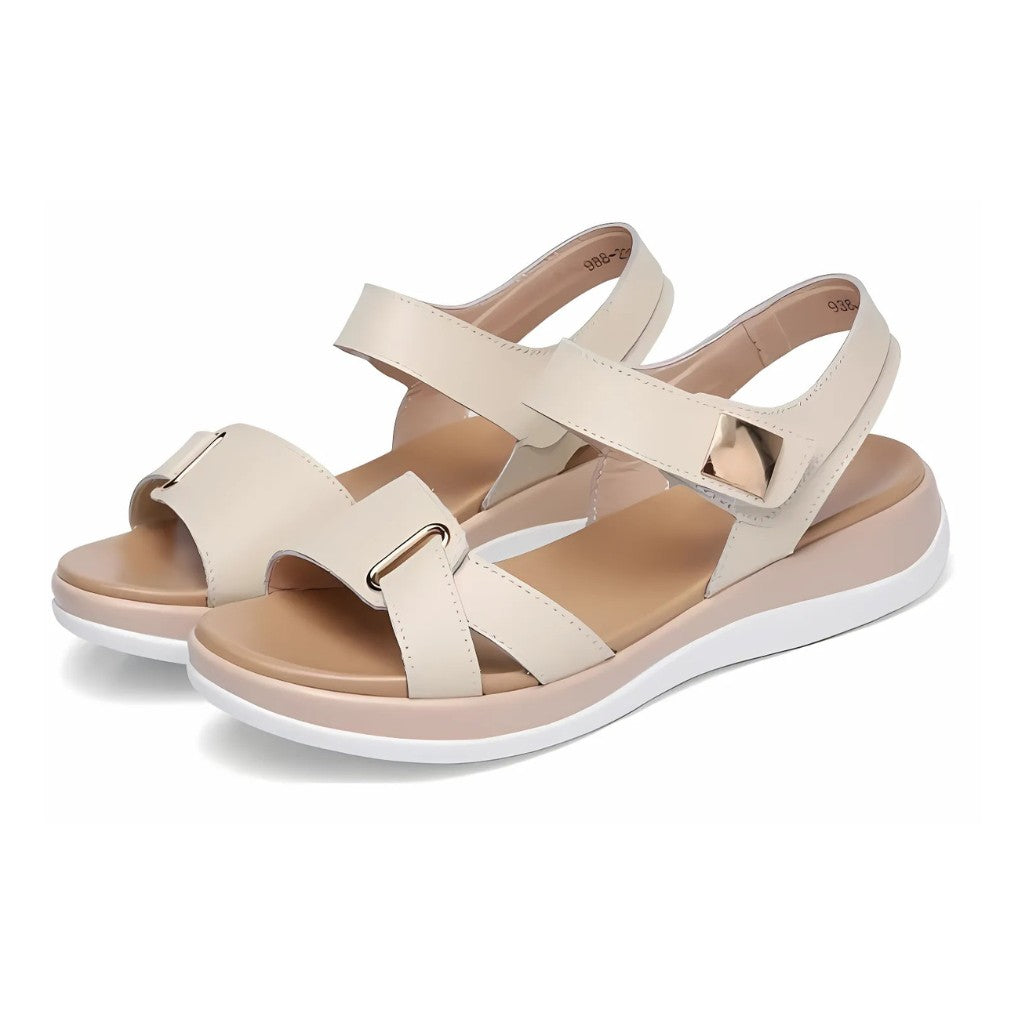 Buckle Strap Flat Sandals