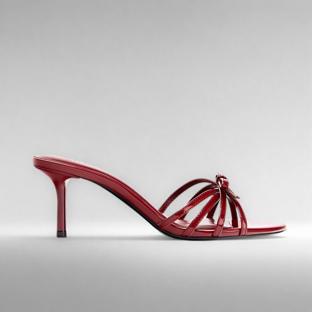Formal Bow High Heel Sandals