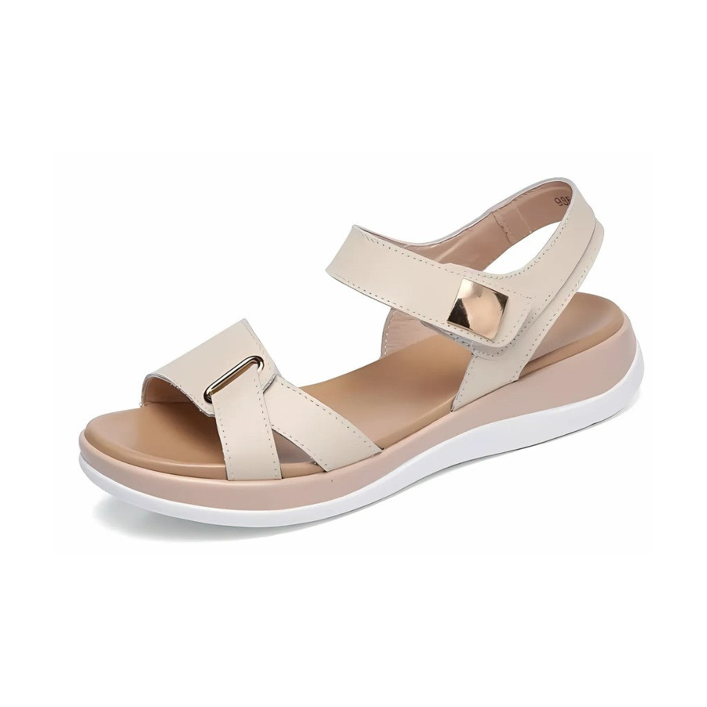Buckle Strap Flat Sandals