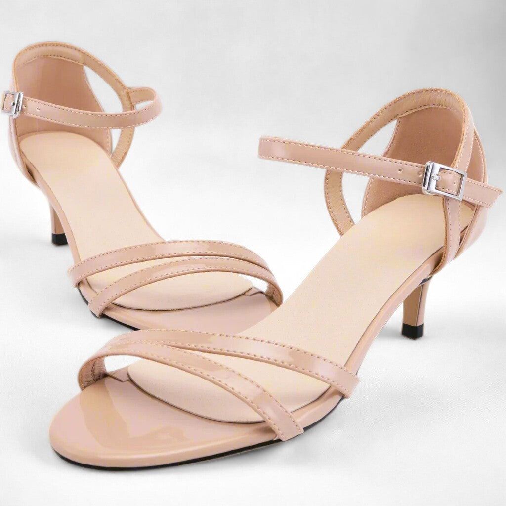 Buckle Strap Open Toe Dress Sandals