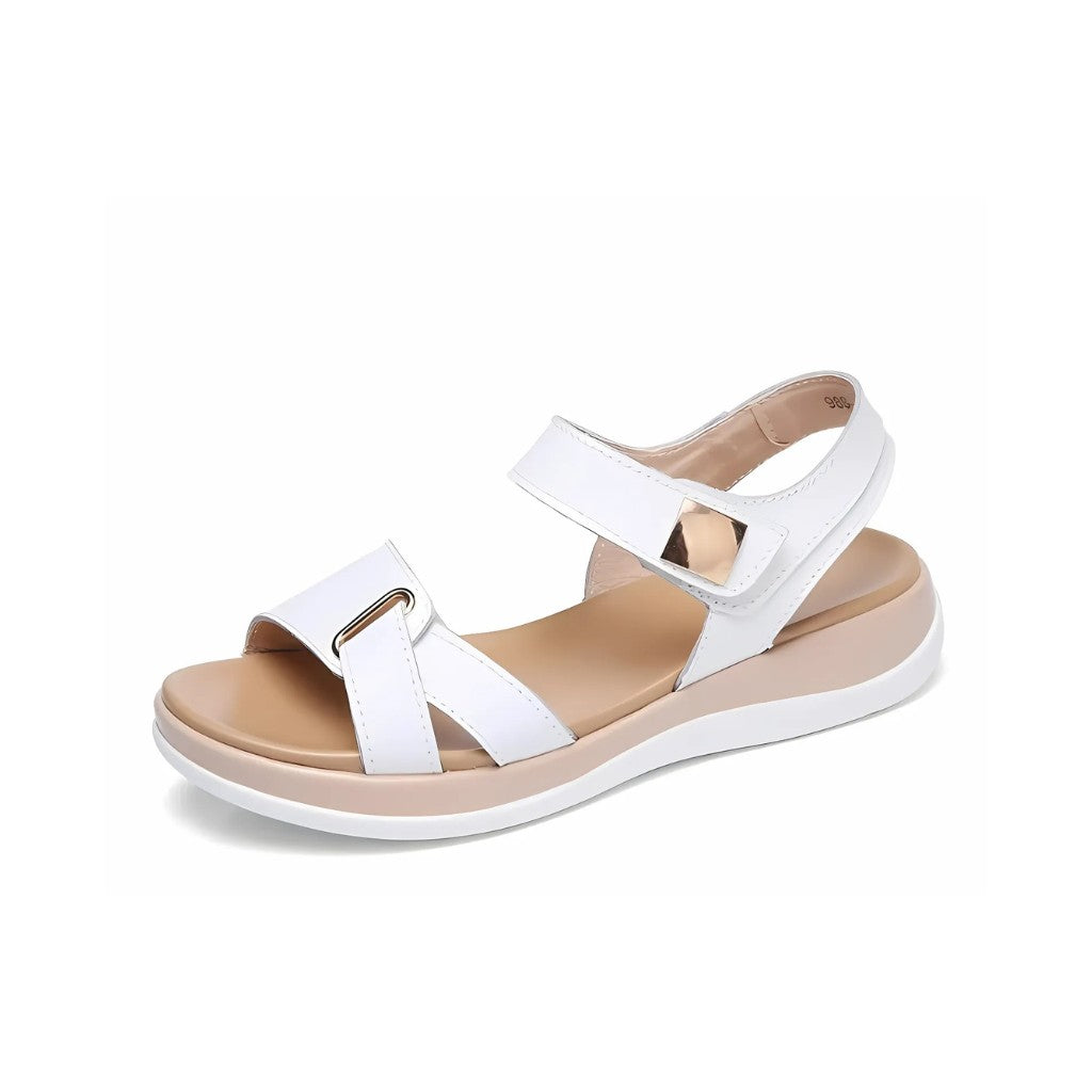 Buckle Strap Flat Sandals
