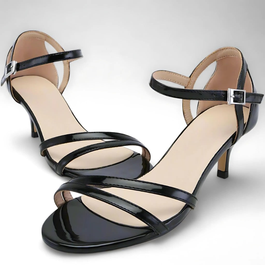 Buckle Strap Open Toe Dress Sandals
